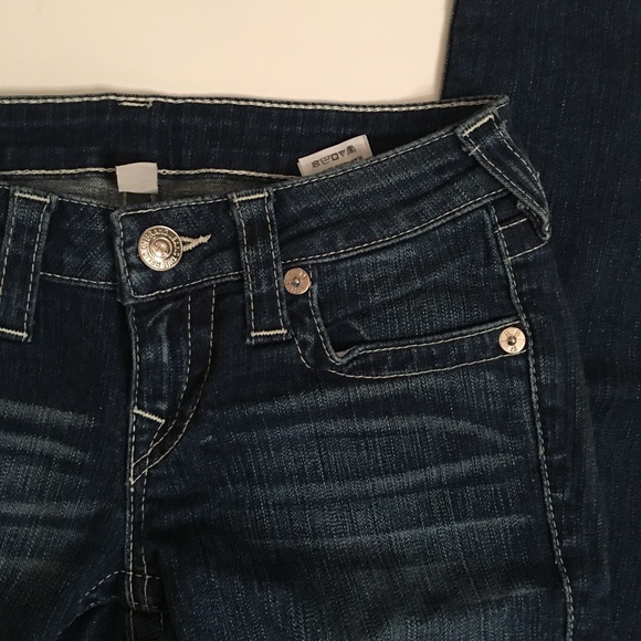 True Religion Blue Basic Skinny Jeans Size 24 - Picture 7 of 8